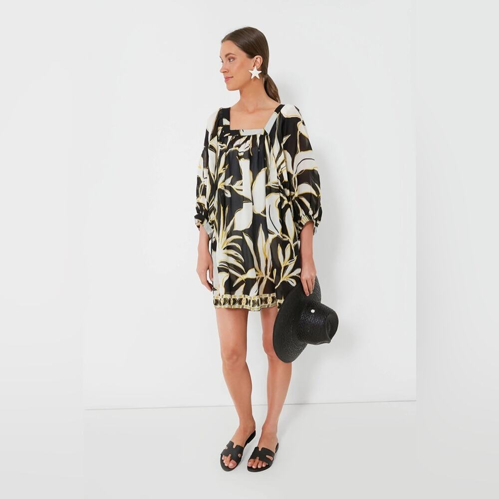 Tuckernuck Mod Iris Balloon Sleeve Coverup